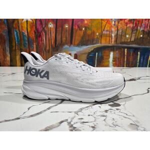 Hoka M Clifton 9 Nimbus Cloud Steel Wool Size 12D Men's 1127895 NCSW